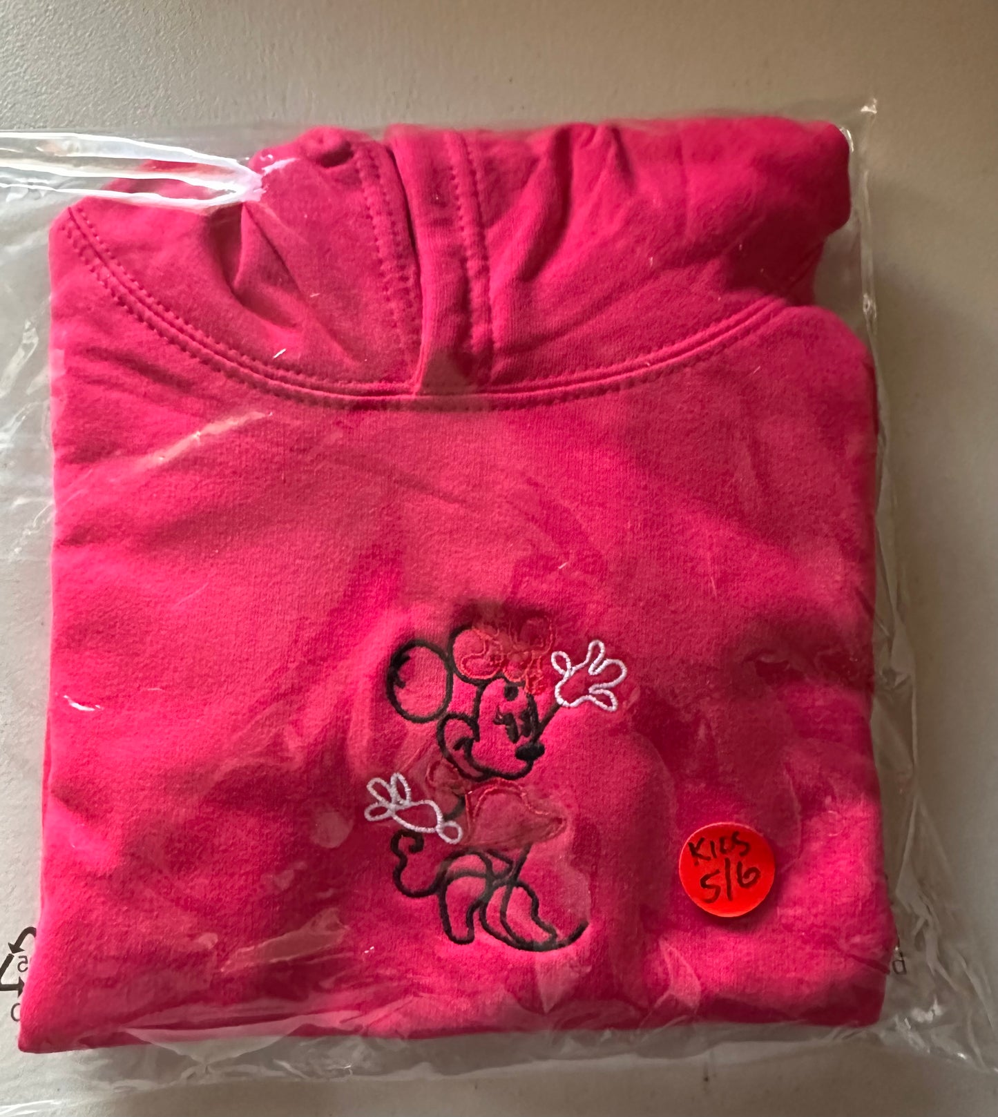 Kids Hoodie Minnie Mouse motif