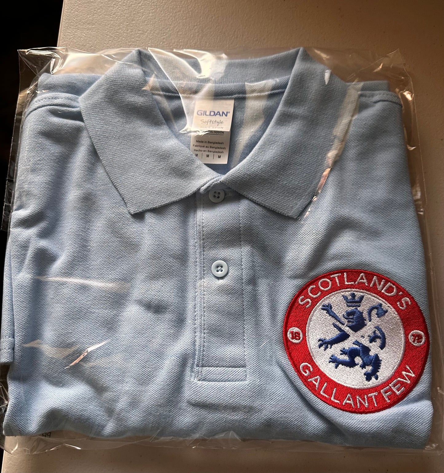 Polo shirt with Gallant Few logo