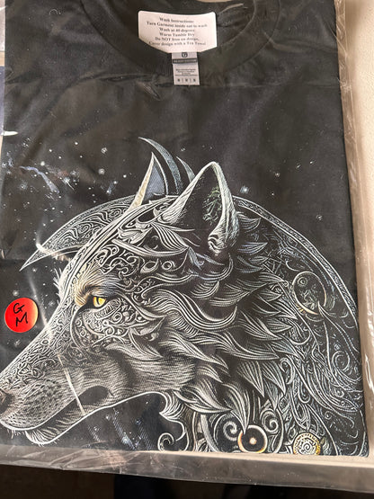 Gents wolf design t-shirt